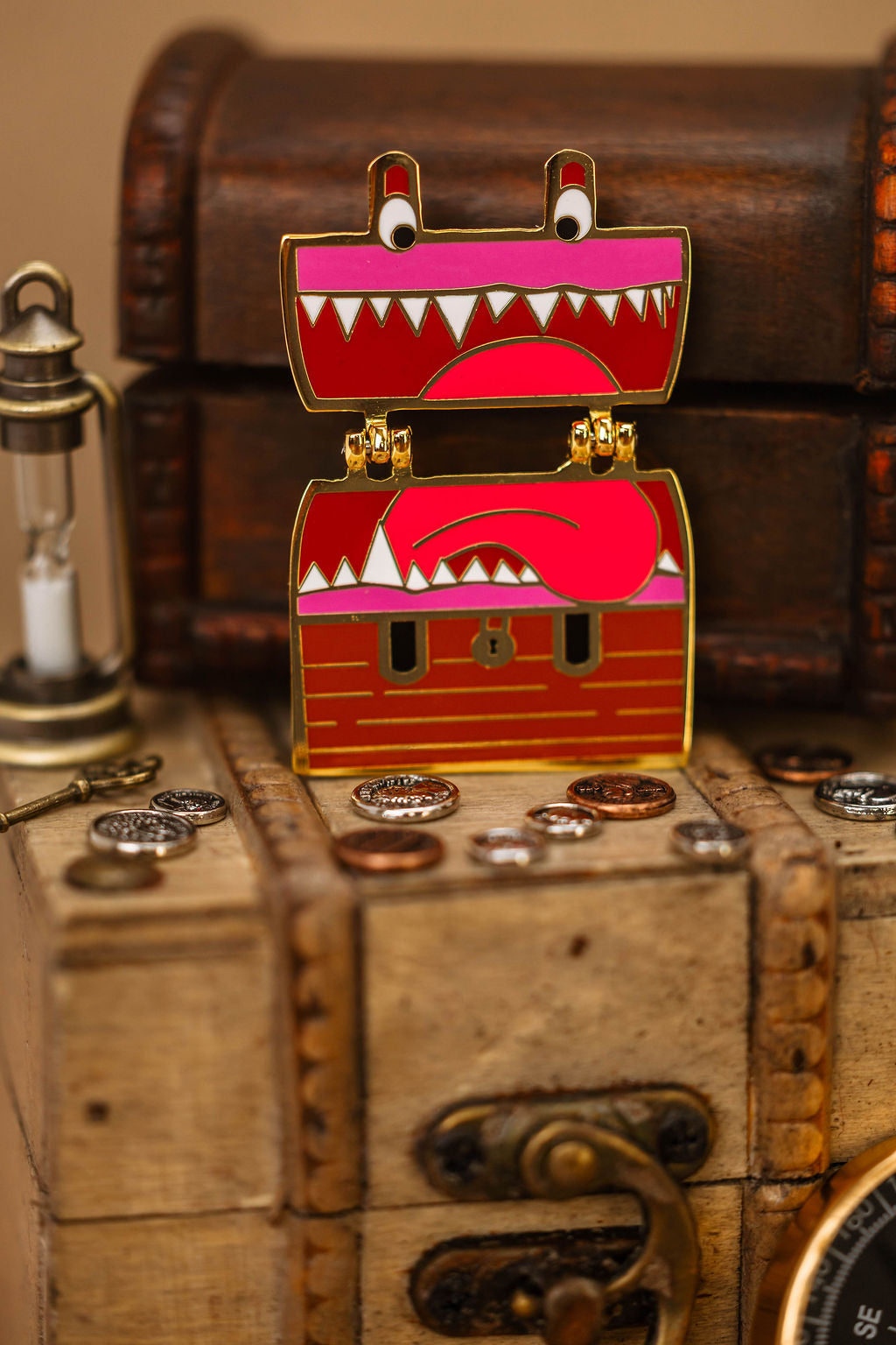 Perfectly Normal Treasure Chest Pin