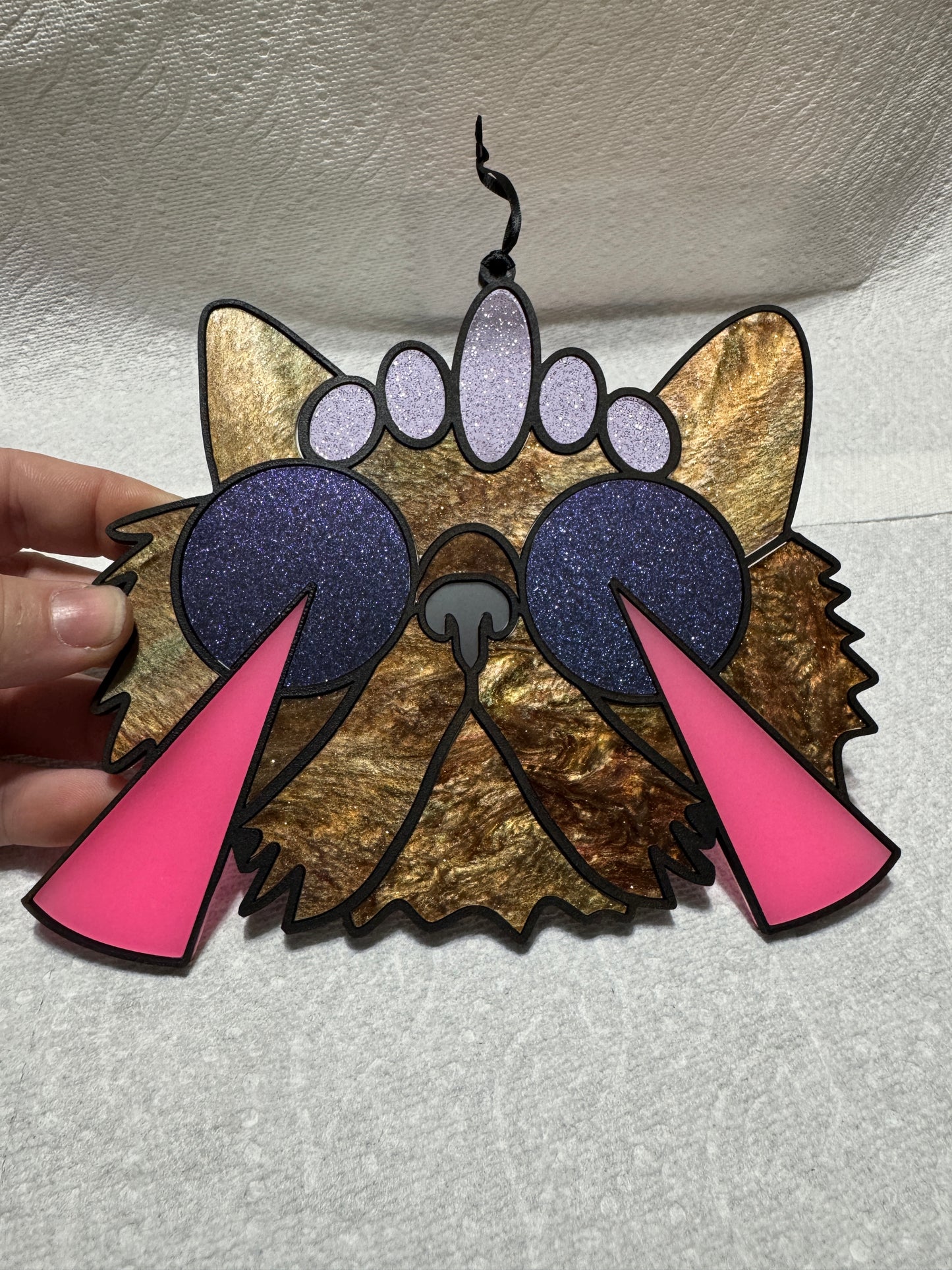 PREORDER Princess Donut Acrylic Stained “Glass” PREORDER