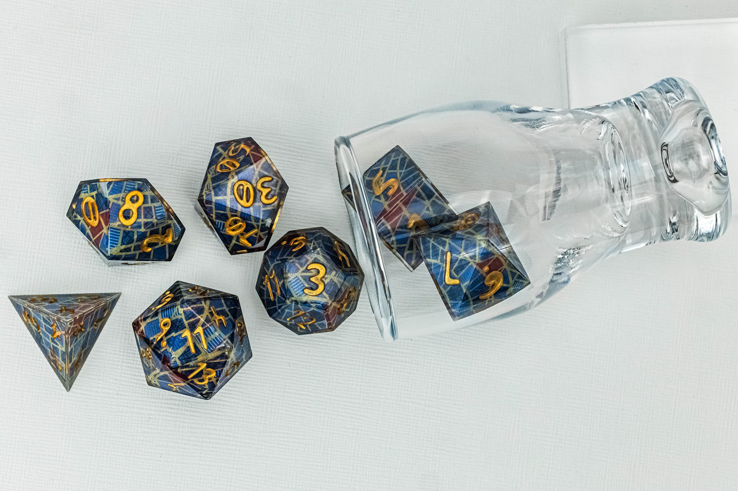 Carpet Pattern Dice Set- Preorder, Dragoncon In-Person Pickup