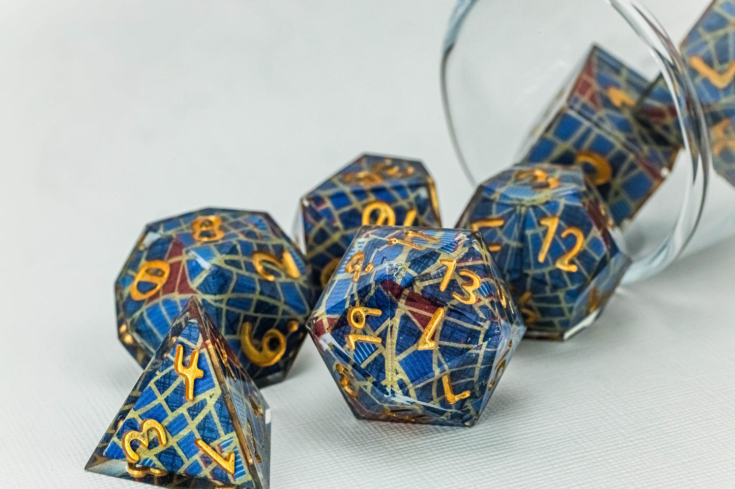 Carpet Pattern Dice Set- Preorder, Dragoncon In-Person Pickup