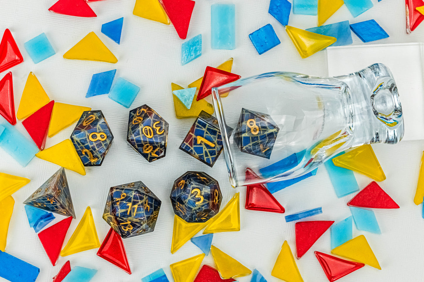 Carpet Pattern Dice Set- Preorder, Dragoncon In-Person Pickup