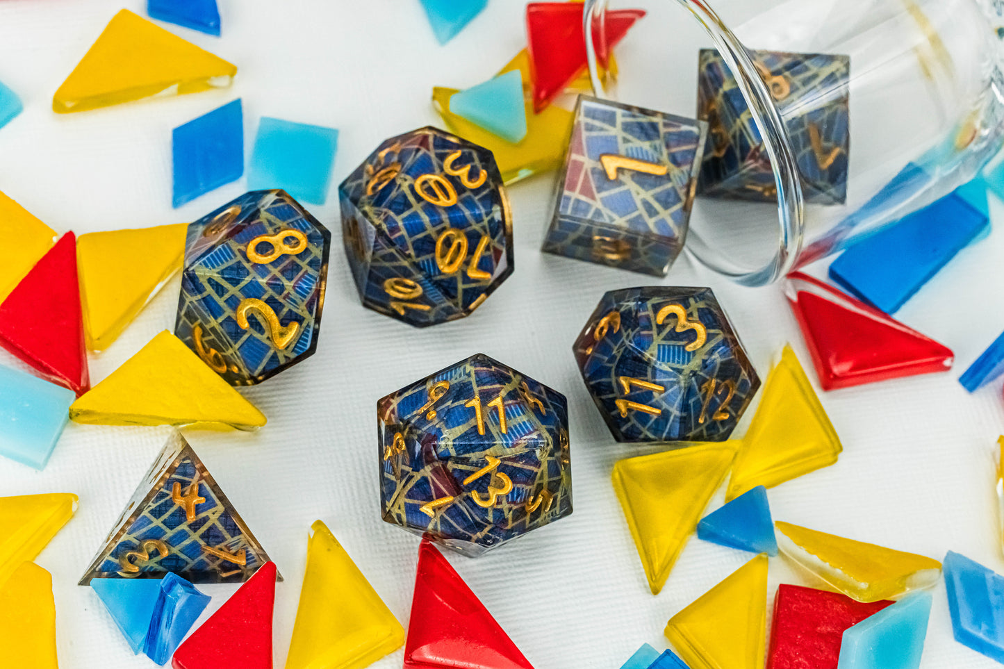 Carpet Pattern Dice Set- Preorder, Dragoncon In-Person Pickup