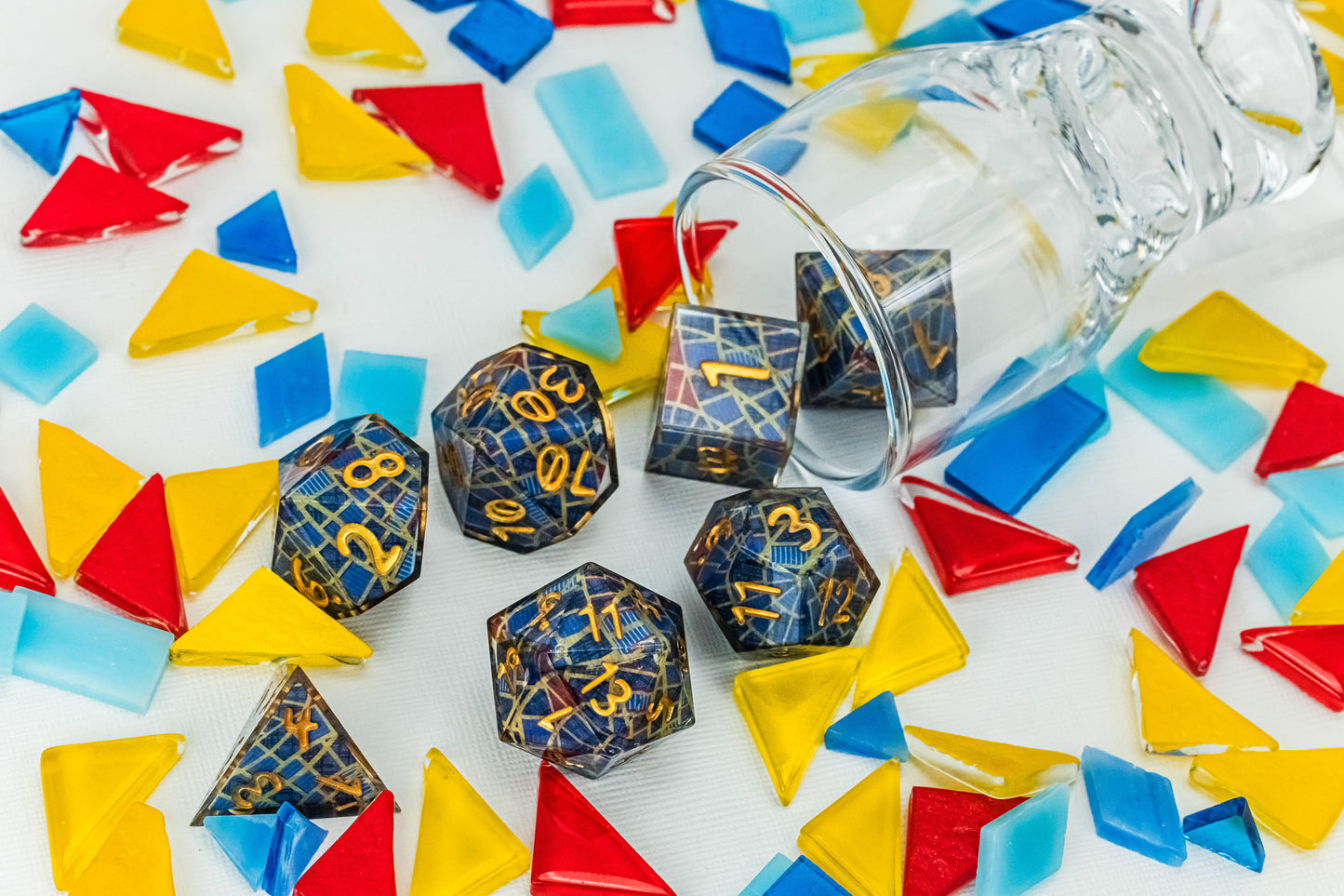 Carpet Pattern Dice Set- Preorder, Dragoncon In-Person Pickup