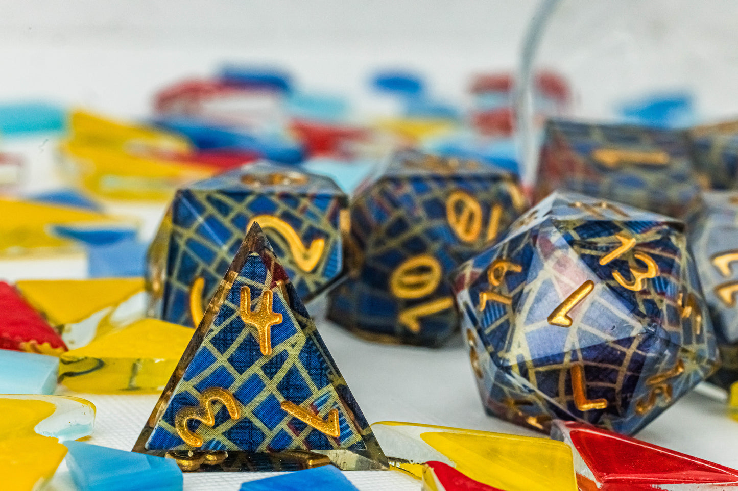 Carpet Pattern Dice Set- Preorder, Dragoncon In-Person Pickup