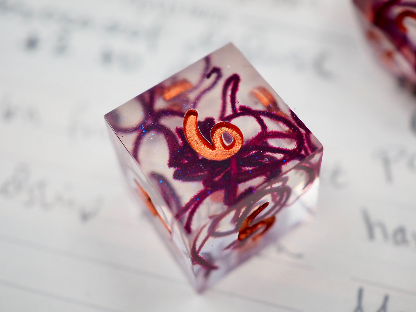 Strings of Fate Handcrafted Dice Set