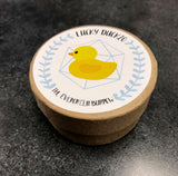 Lucky Duck20 - D20 dice with tiny rubber ducky inside!
