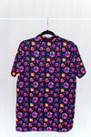 90's Carpet Dice Print Button Down Shirt