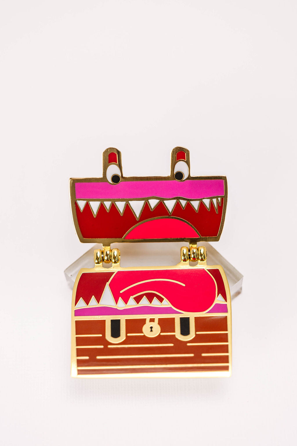 Perfectly Normal Treasure Chest Pin