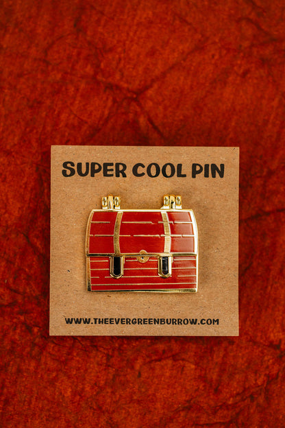 Perfectly Normal Treasure Chest Pin