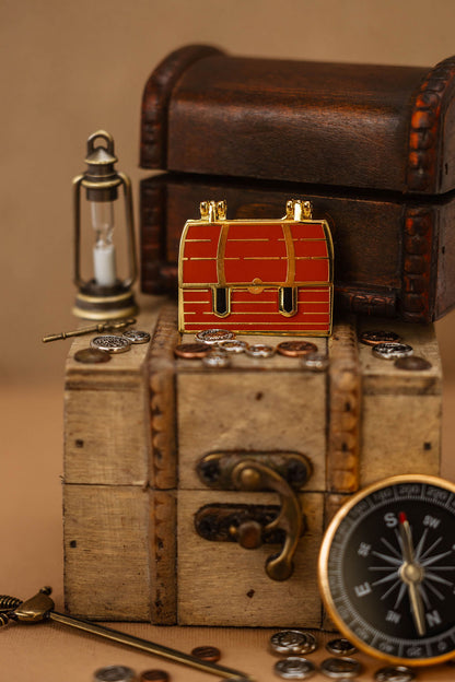 Perfectly Normal Treasure Chest Pin