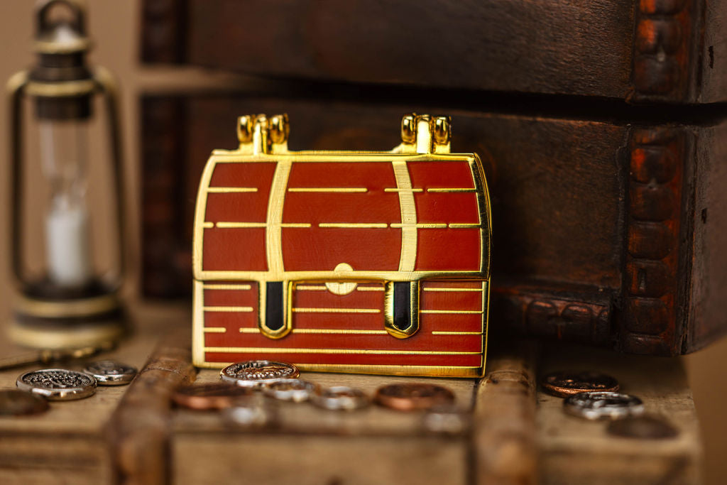 Perfectly Normal Treasure Chest Pin