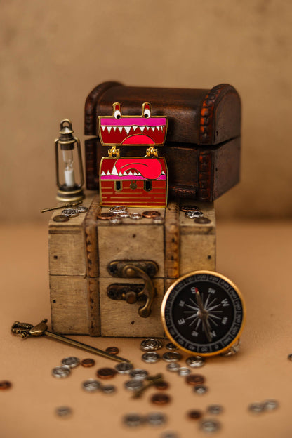 Perfectly Normal Treasure Chest Pin