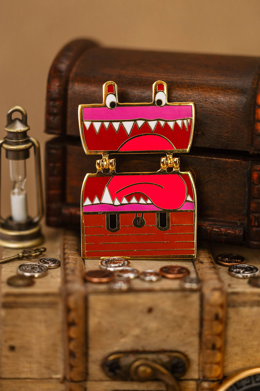 Perfectly Normal Treasure Chest Pin
