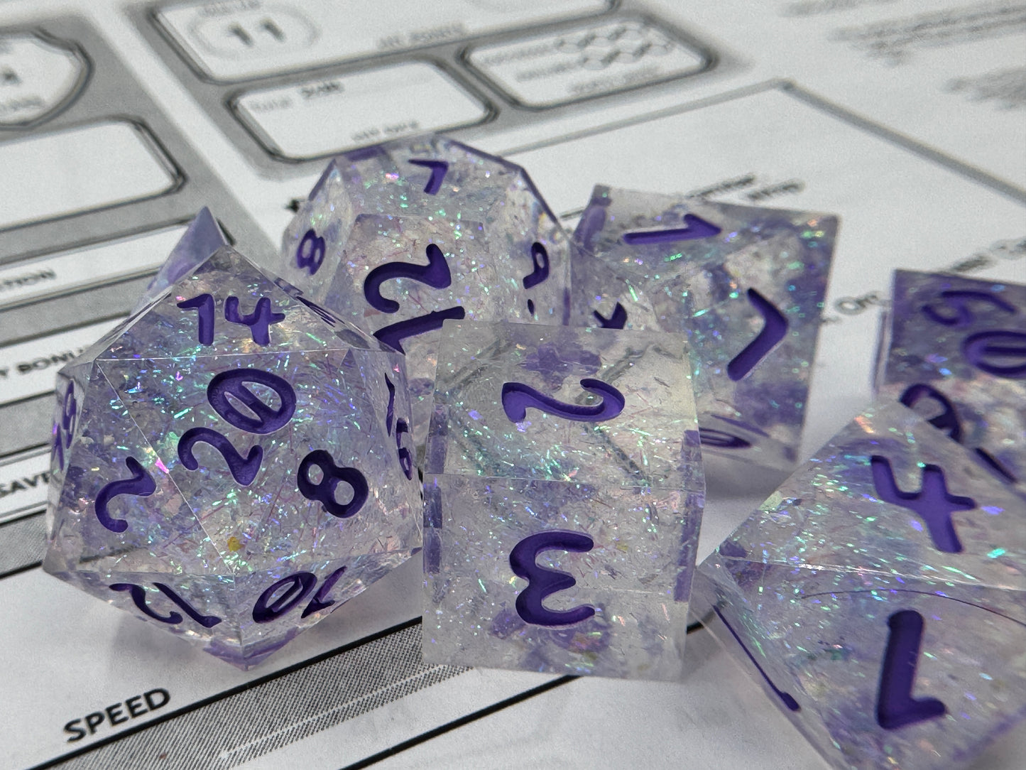 Divination Handcrafted Dice Set