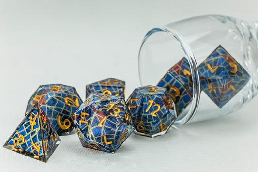 Carpet Pattern Dice Set- Preorder, Dragoncon In-Person Pickup