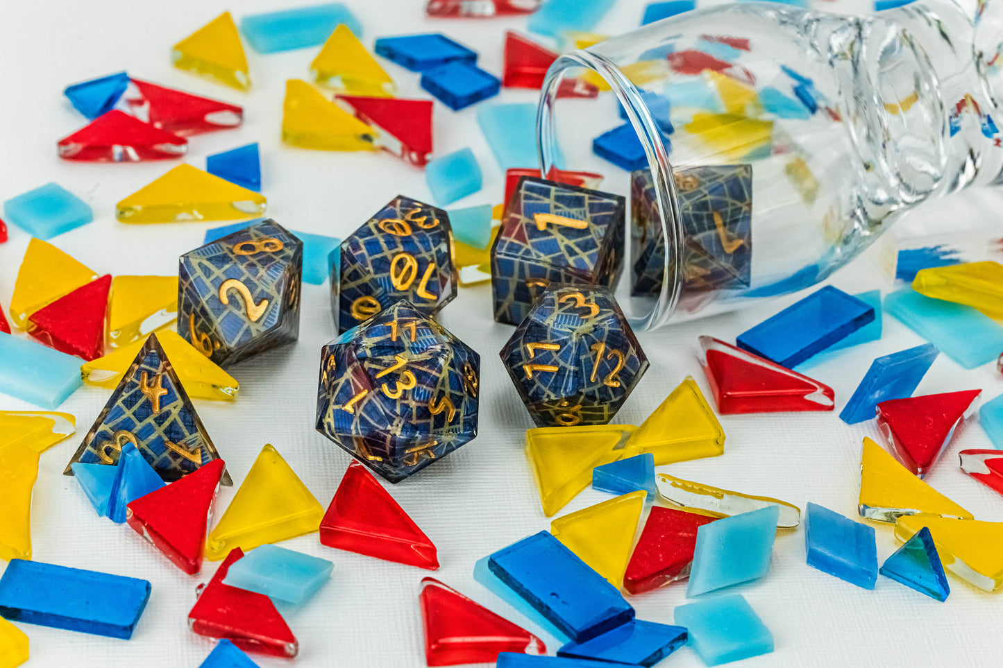 Carpet Pattern Dice Set- Preorder, Dragoncon In-Person Pickup