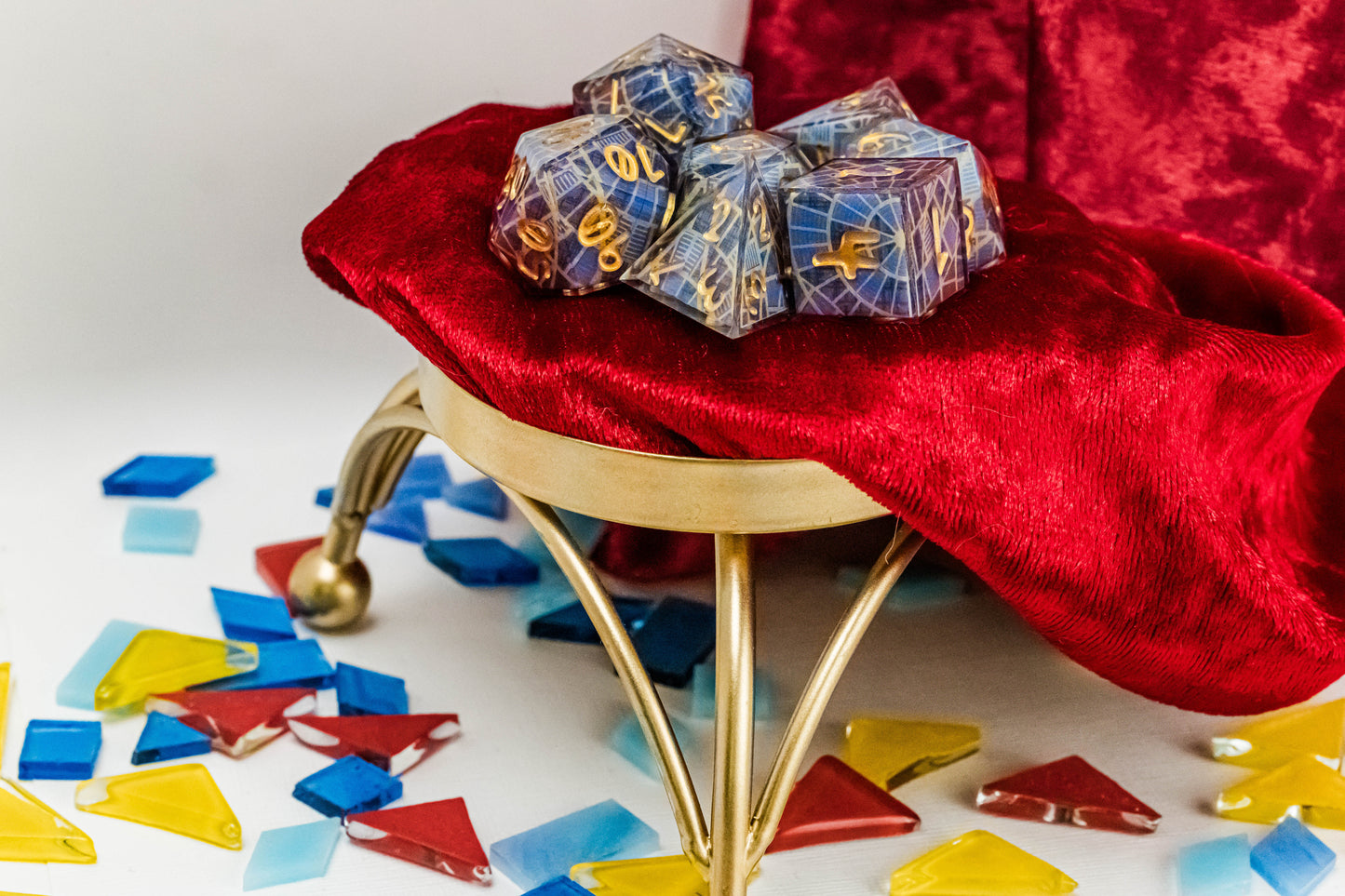 Carpet Pattern Dice Set- Preorder, Dragoncon In-Person Pickup