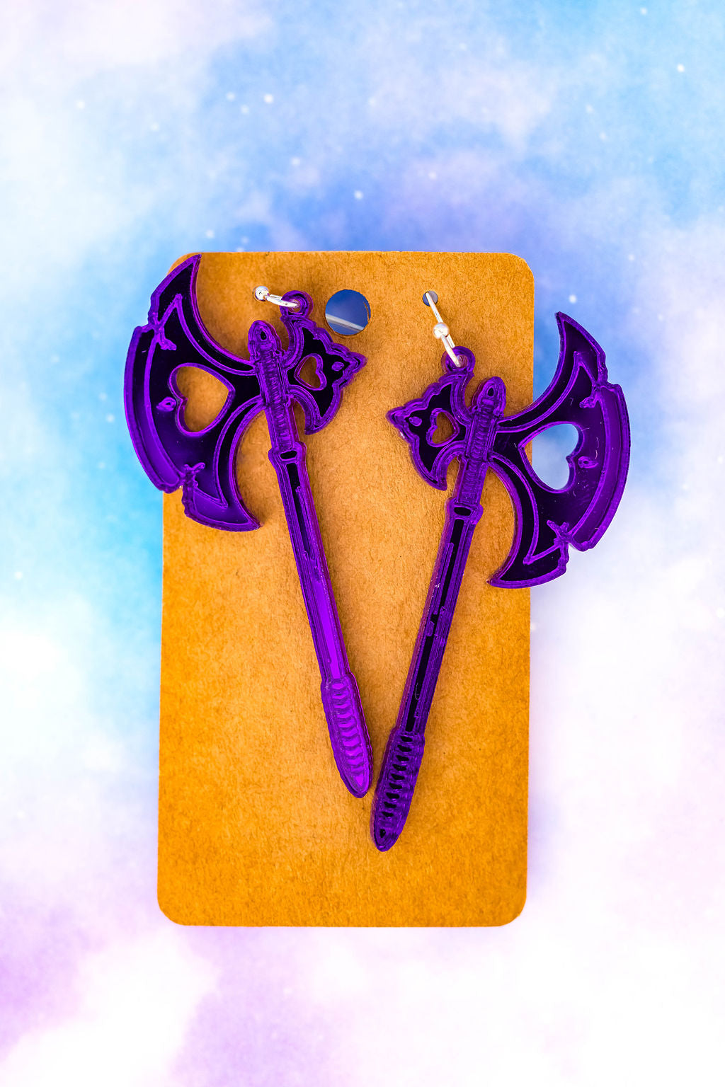 Battleaxe Earrings