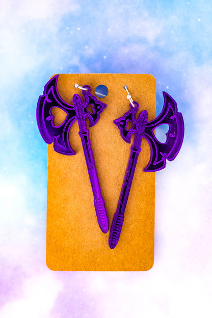 Battleaxe Earrings