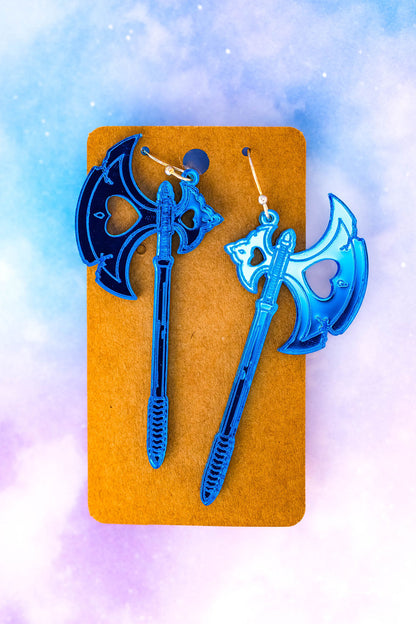 Battleaxe Earrings