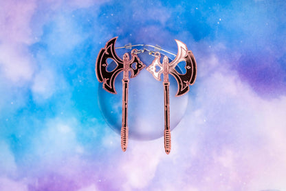 Battleaxe Earrings