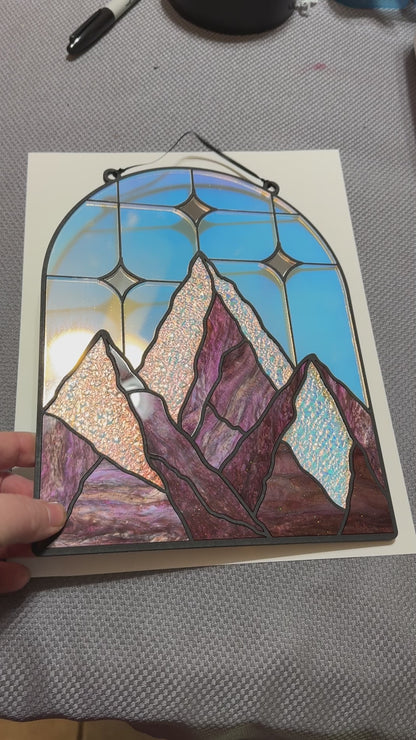 Ramiel Stained Glass Acrylic Suncatcher