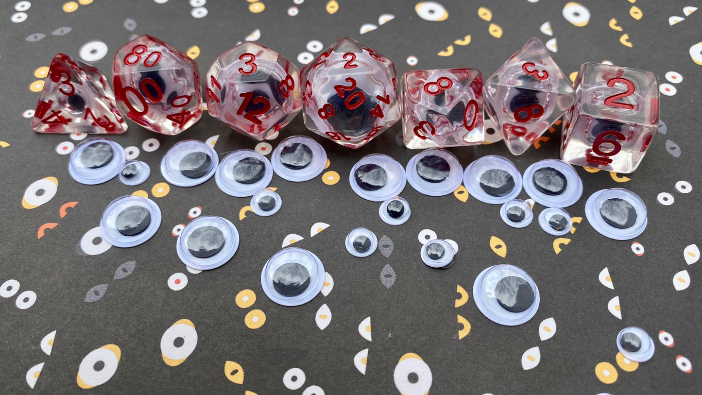 Googly Eye Dice Set