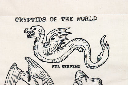 Cryptids of the World Embroidered Banner