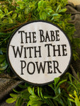 Babe With The Power Labyrinth Patch Sew On Patch
