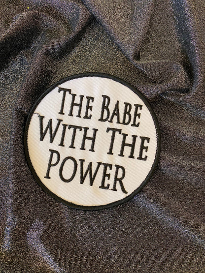 Babe With The Power Labyrinth Patch Sew On Patch