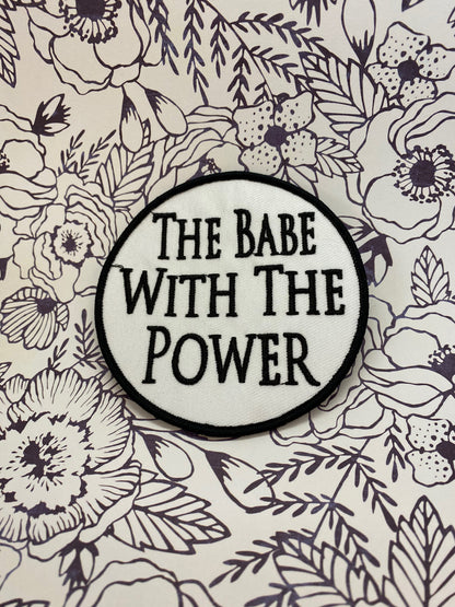 Babe With The Power Labyrinth Patch Sew On Patch