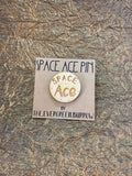 LGBTQ+ Wooden Pin- Space Ace