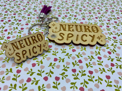 Neuro Spicy Wooden Pin