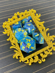Starry Night Handcrafted Dice Set