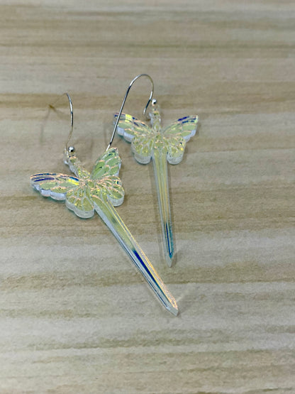 Faerie Sword Earrings