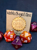 D&D Pin World's Okayest Cleric Pin