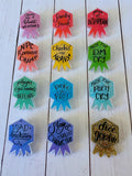 Tabletop Merit Badge Acrylic Pins D&D Pins