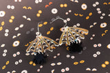 Cobweb and Spider Acrylic Earrings