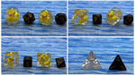 Lucky Ducks in a Row Dice Set- Polyhedral Dice, 8d6 Set, 10d10 Set